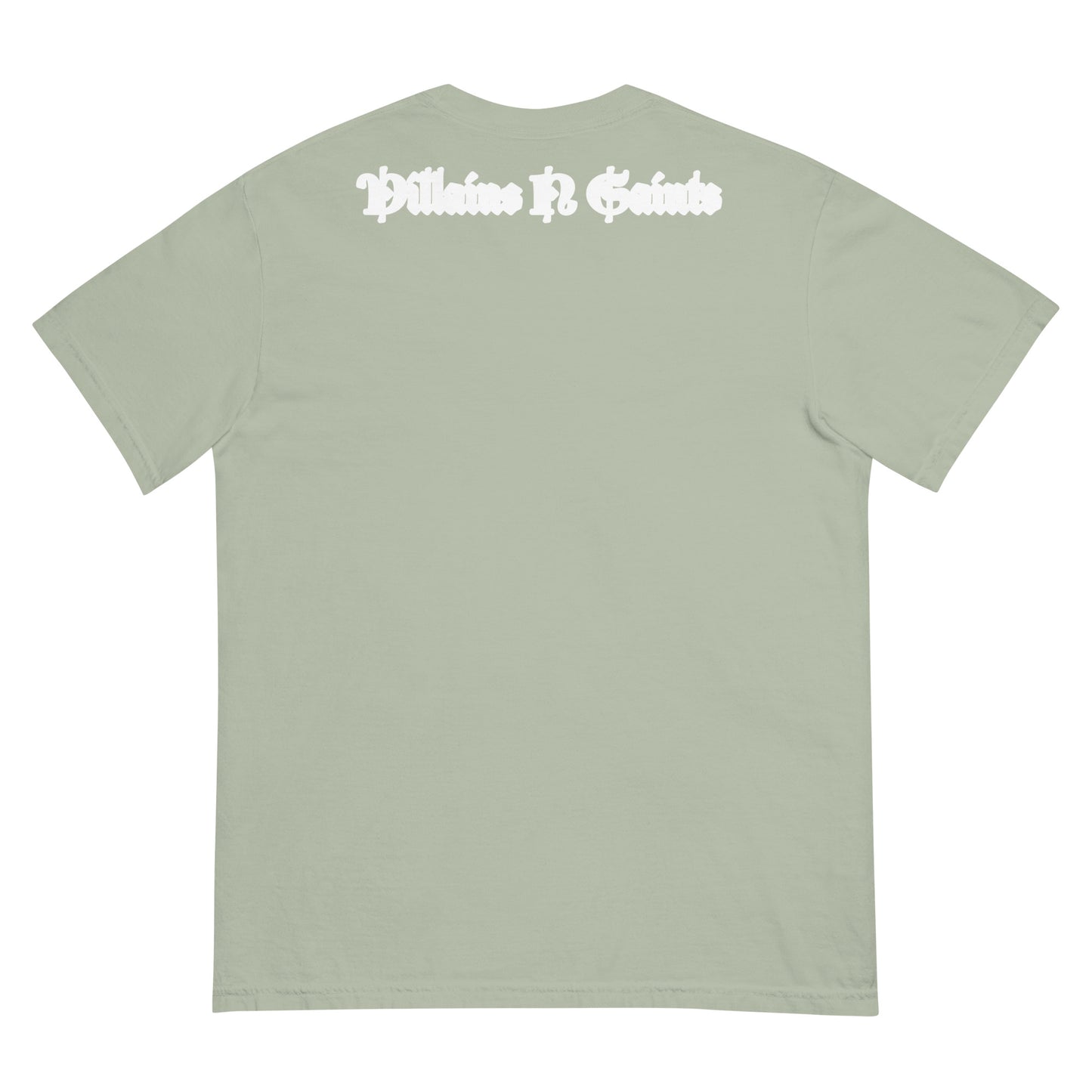 I’m Not Lucky But I’m Blessed Heavyweight T-Shirt Inspirational - Faith & Style | Villains N Saints