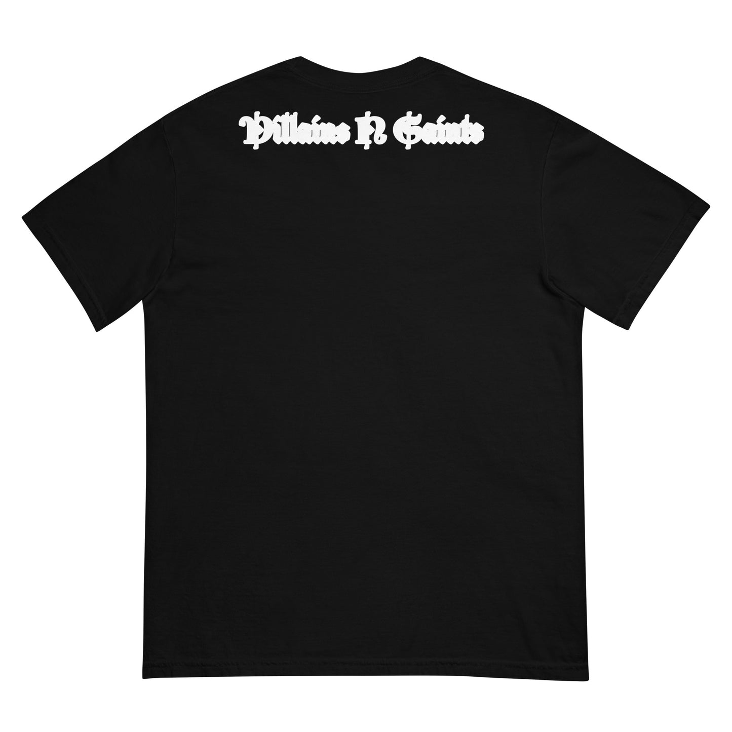 I’m Not Lucky But I’m Blessed Heavyweight T-Shirt Inspirational - Faith & Style | Villains N Saints