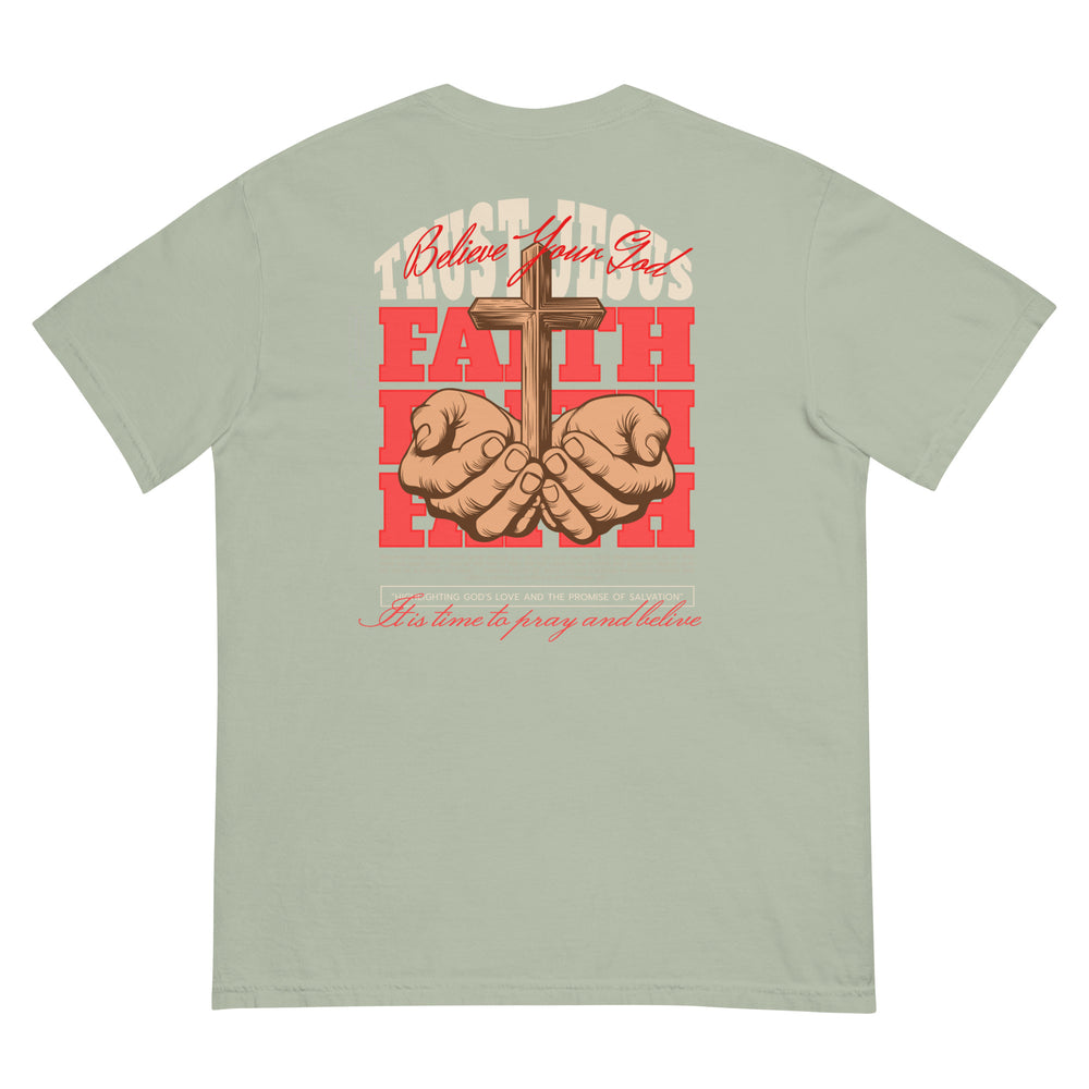 
                      
                        Trust Jesus Heavyweight T-Shirt
                      
                    