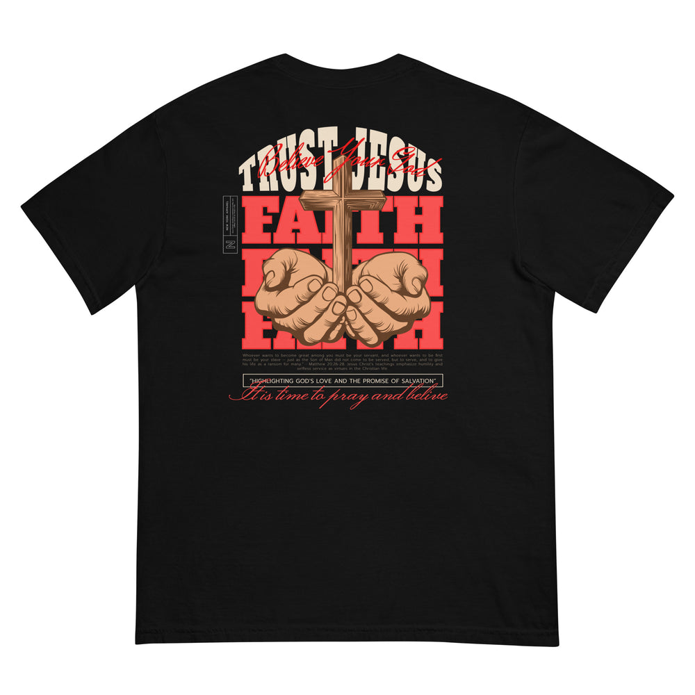 
                      
                        Trust Jesus Heavyweight T-Shirt
                      
                    