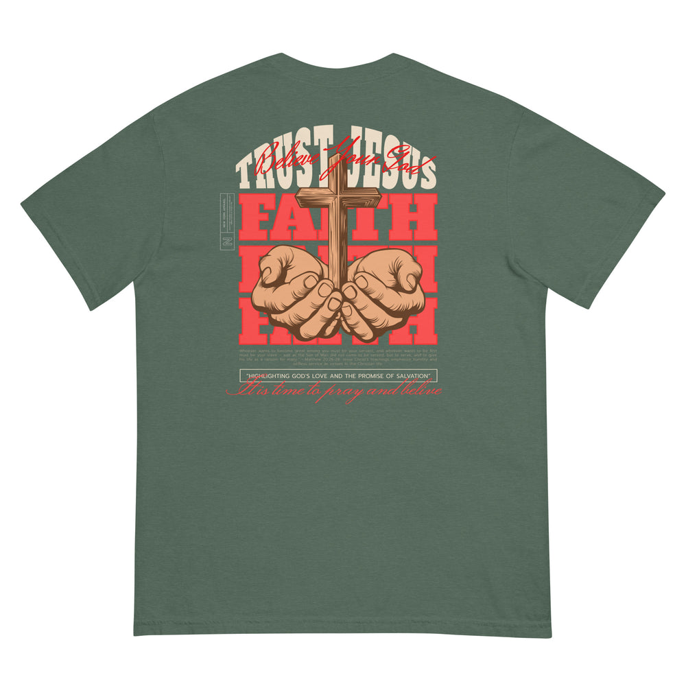 
                      
                        Trust Jesus Heavyweight T-Shirt
                      
                    