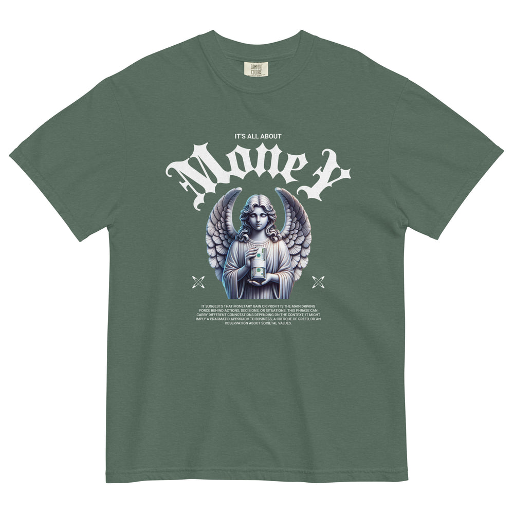 
                      
                        It’s All About Money Heavyweight T-Shirt
                      
                    