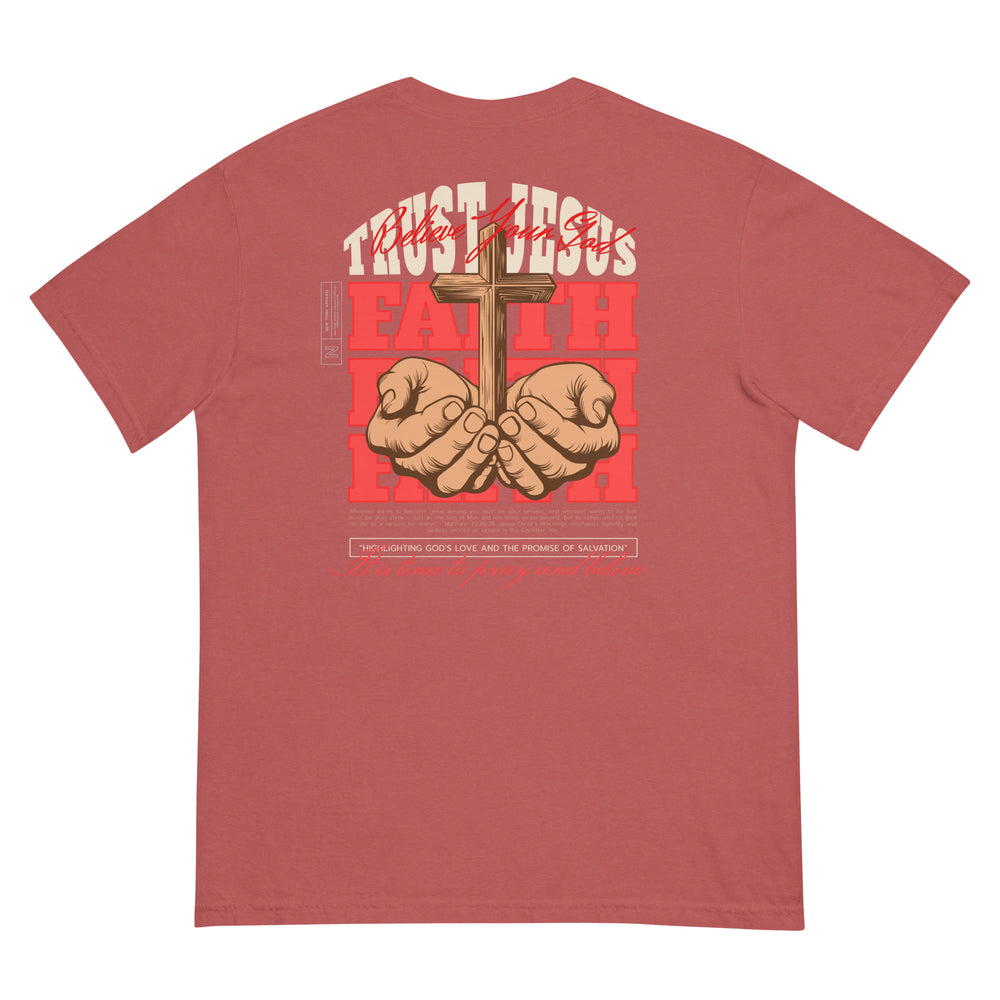 
                      
                        Trust Jesus Heavyweight T-Shirt
                      
                    