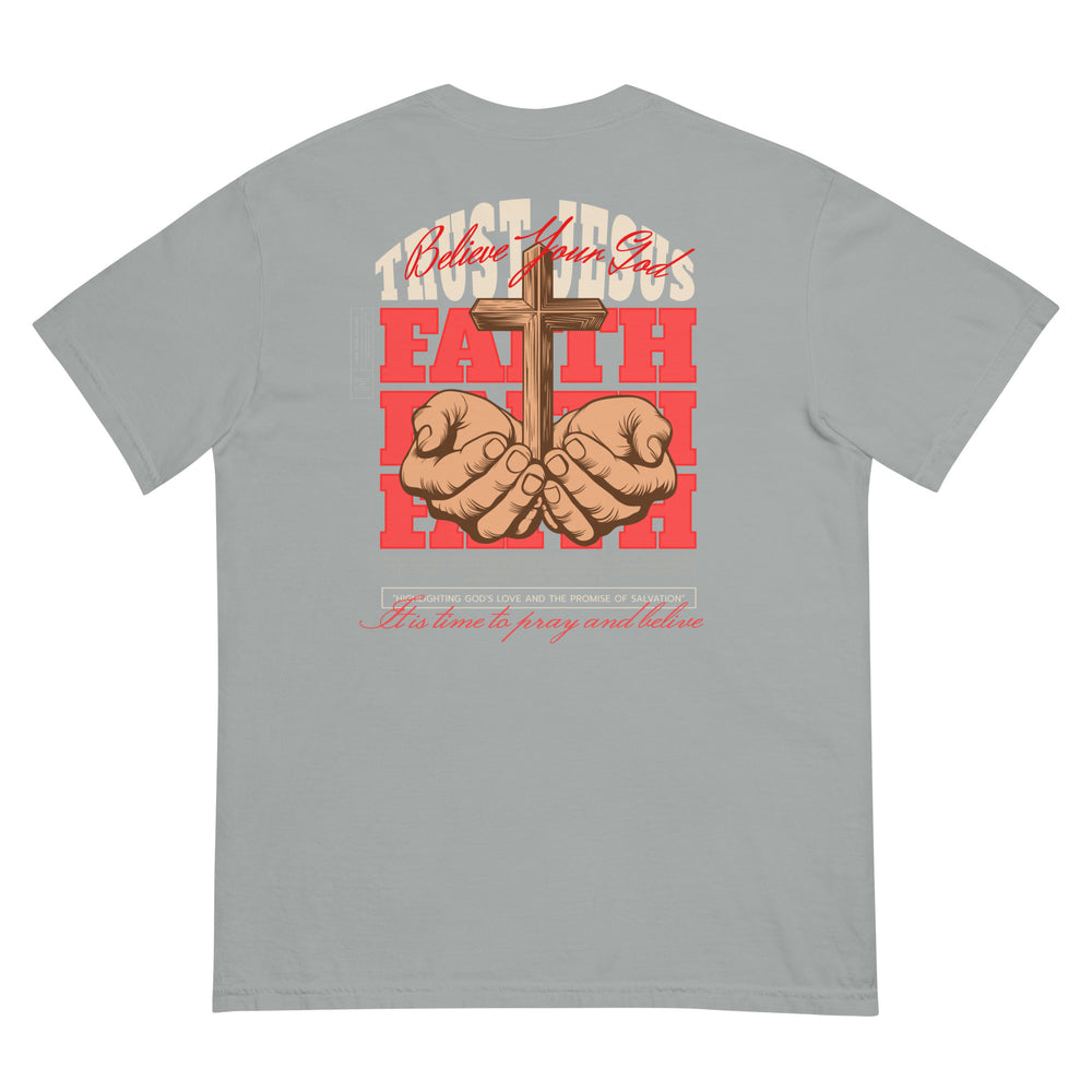 
                      
                        Trust Jesus Heavyweight T-Shirt
                      
                    