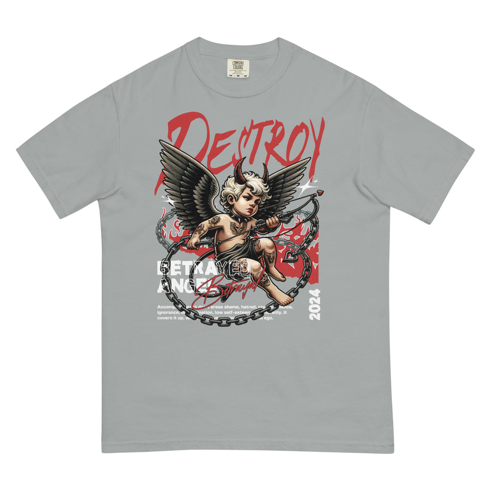 
                      
                        Destroy Betrayed Angel Heavyweight T-Shirt
                      
                    