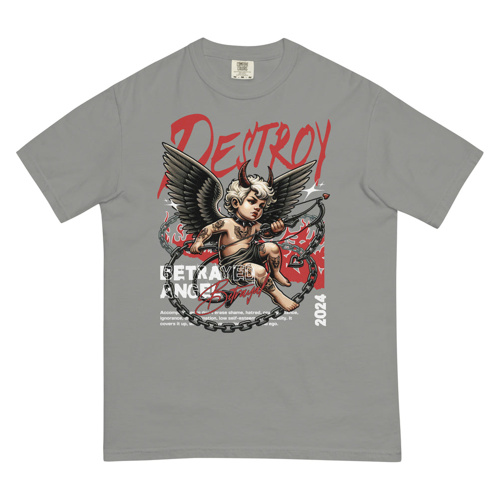 
                      
                        Destroy Betrayed Angel Heavyweight T-Shirt
                      
                    