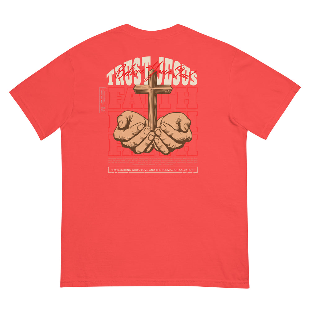 
                      
                        Trust Jesus Heavyweight T-Shirt
                      
                    