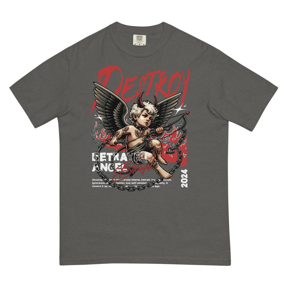 
                      
                        Destroy Betrayed Angel Heavyweight T-Shirt
                      
                    