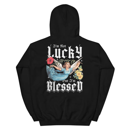 I’m Not Lucky But I’m Blessed Hoodie Inspirational - Faith & Style | Villains N Saints