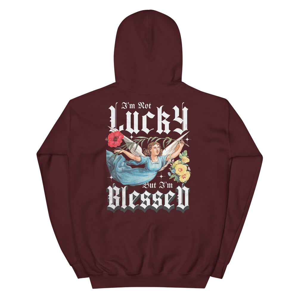 
                      
                        I’m Not Lucky But I’m Blessed Hoodie Inspirational - Faith & Style | Villains N Saints
                      
                    